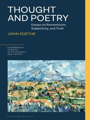 cover image of Thought and Poetry